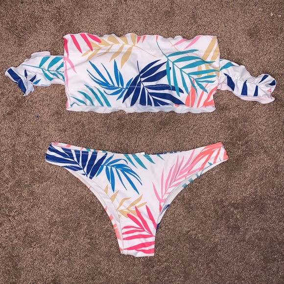 NWOT Two Piece Swimsuit - Picture 1 of 5